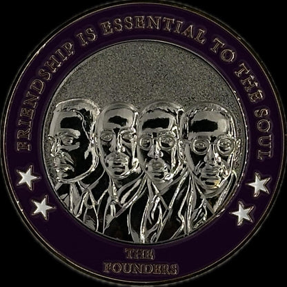 Omega Psi Phi Founders Coin Set | 1911 Challenge Coins with Display Box