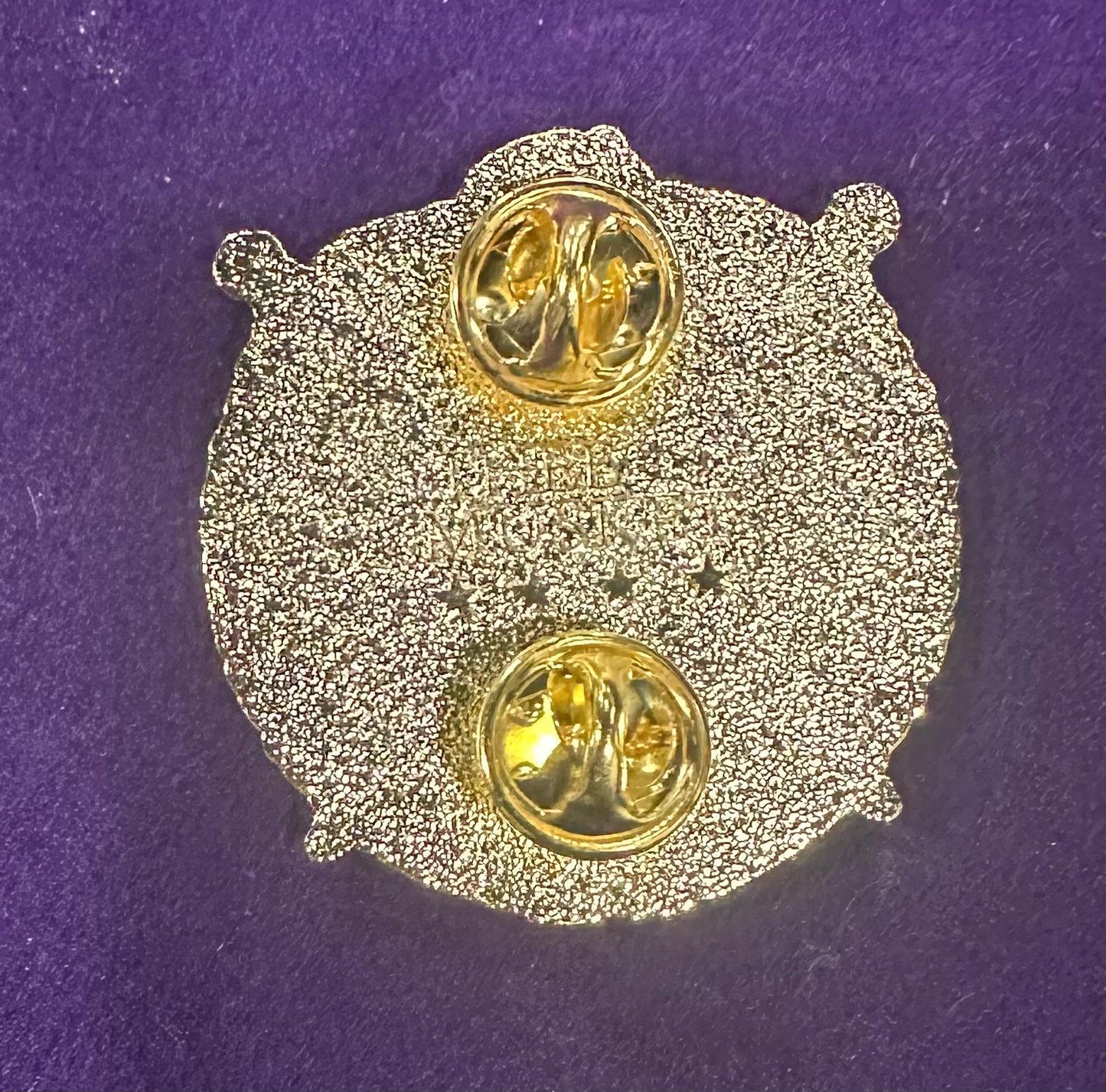 Omega Psi Phi 19.. Shield Lapel Pin | Purple & Gold 1911 Fraternity Jewelry