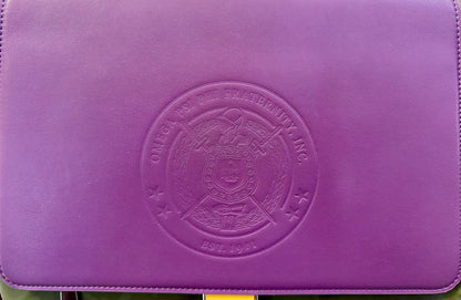 Omega Psi Phi Travel Backpack | Purple & Gold 1911 Fraternity Bag
