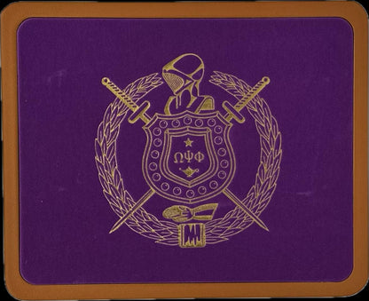Omega Psi Phi Founders Coin Set | 1911 Challenge Coins with Display Box